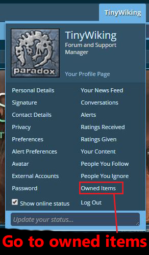 What is Owned Items and how does it work? – Paradox Interactive Helpdesk